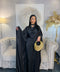 ROBE LONGUE DRAPÉE CINTRÉE À NOUER