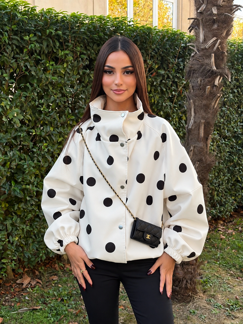 VESTE A POIS PRINCESSE ELYNA
