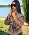TRENCH A CARREAUX PRINCESSE WADIMA